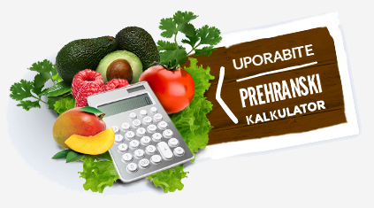 prehranski kalkulator